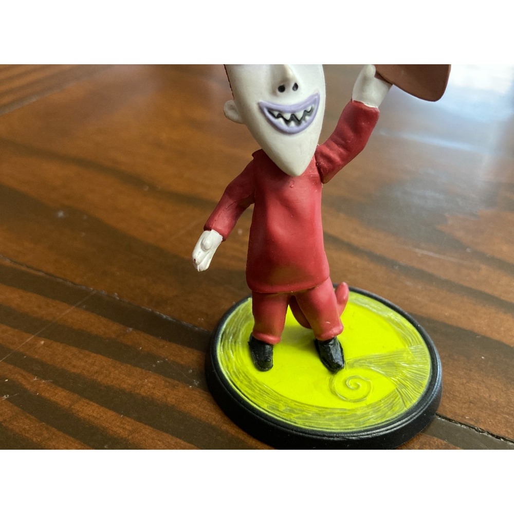 Lock Red Devil The Nightmare Before Christmas Cake Topper Figure Halloween - Picture 2 of 5
